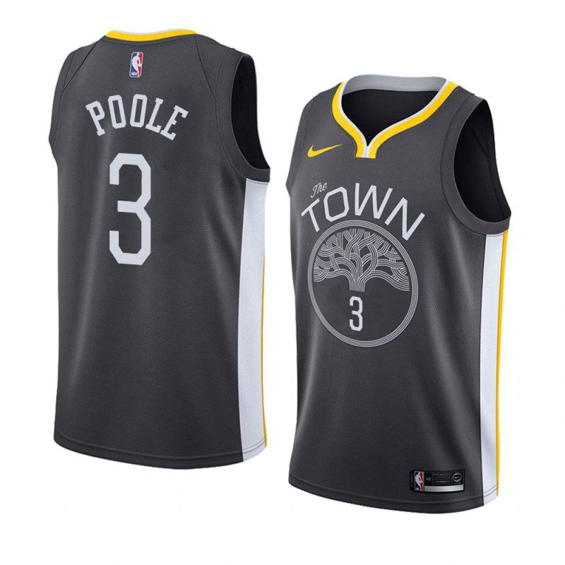 jordan poole jersey 2019 20 statement men's