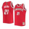 jrue holiday jersey hardwood classics red