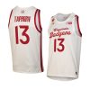 justin taphorn throwback replica jersey college basketball white