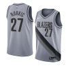 jusuf nurkic jersey earned edition gray 2020 21