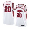 kamani johnson team jersey basketball white