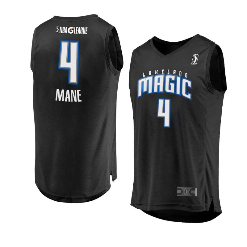 karim mane replica jersey 2021 nba g league champions black