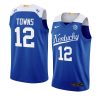 karl anthony towns alumni jersey college basketball blue