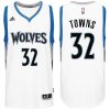 karl anthony towns home white jersey