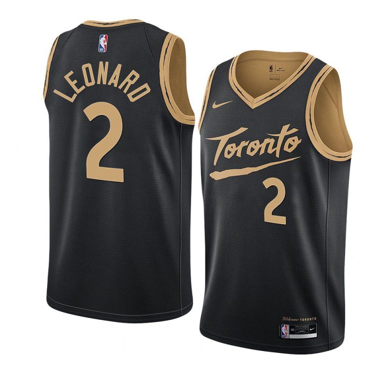 kawhi leonard jersey city black 2020 21