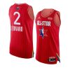 kawhi leonard western conference jersey 2020 nba all star game red authentic men's