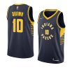 kendall brown pacers icon edition navy 2022 nba draft jersey