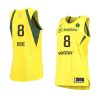 kennedy burke women's jersey authentic yellow 2021