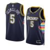 kentavious caldwell pope nuggetsjersey city edition navy75th diamond