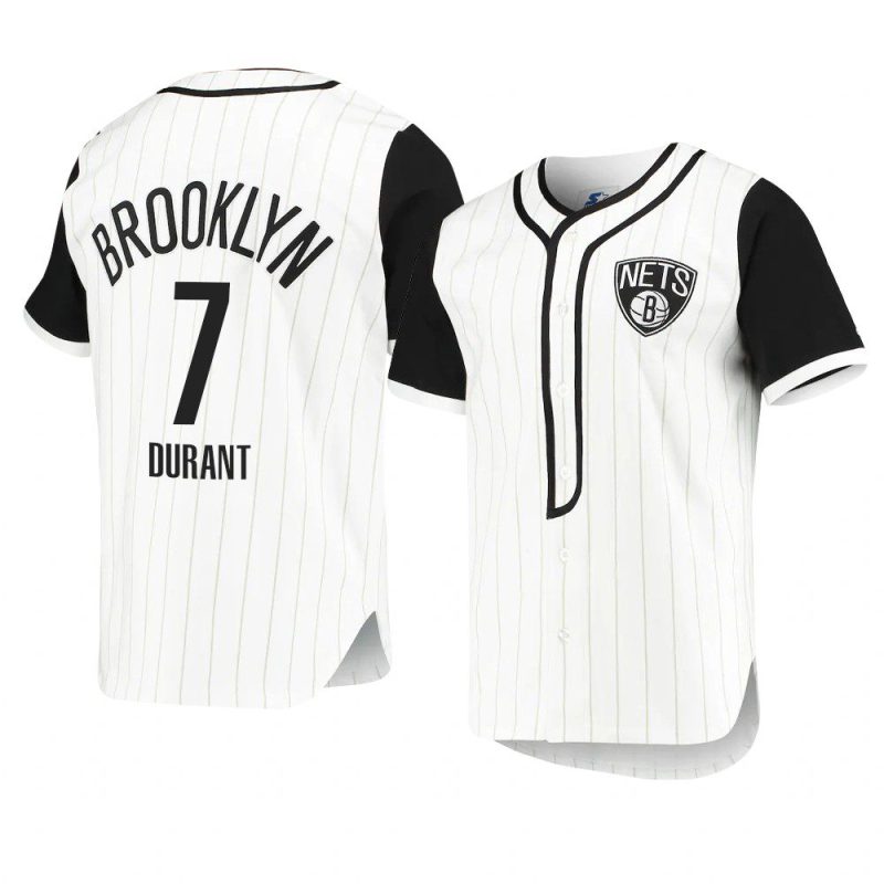 kevin durant fashion jersey scout baseball white