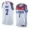 kevin durant home basketball jeysey tokyo olympics white 2021