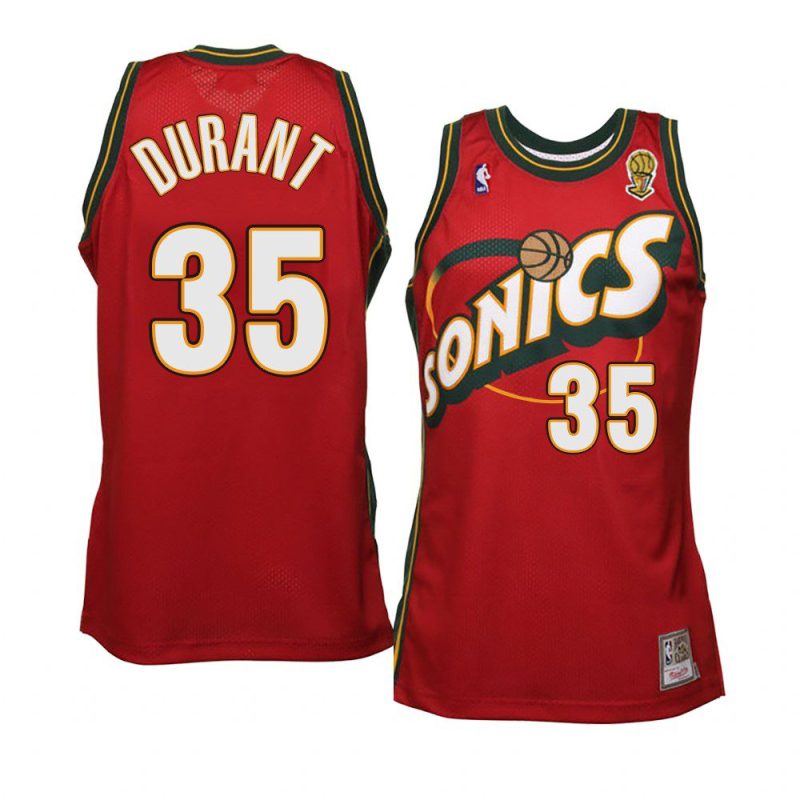 kevin durant jersey hardwood classics 1997 98 red