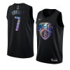 kevin durant jersey iridescent holographic black limited edition