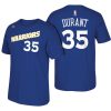 kevin durant short sleeved t shirt royal bluecrossover jersey