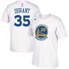 kevin durant short sleeved t shirt white jersey