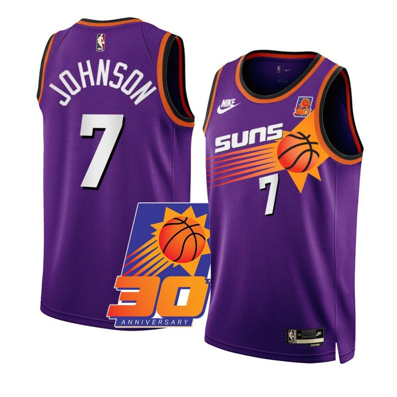 kevin johnson classic edition jersey 30th anniversary purple