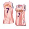 kevin johnson women 75th anniversary jersey rose gold pink