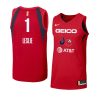 kiara leslie women's jersey swingman red 2021