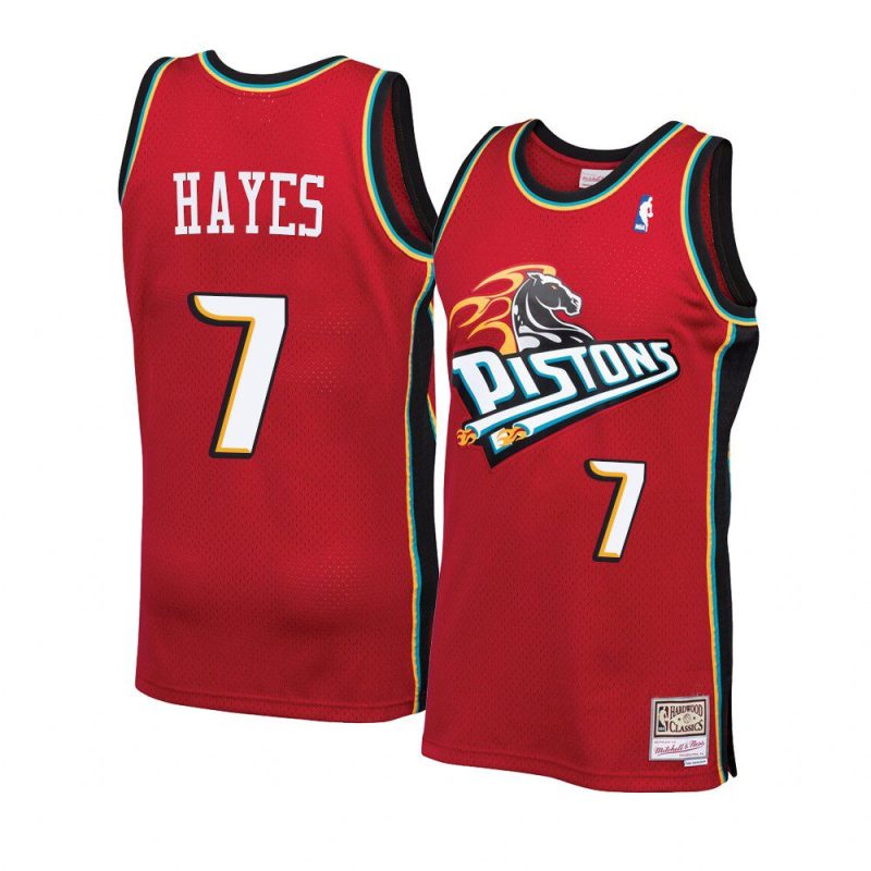 killian hayes jersey throwback 90s red hwc swingman men