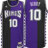 kings 10 mike bibby hardwood classic jersey purple