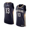 kira lewis jr. icon edition jersey authentic navy