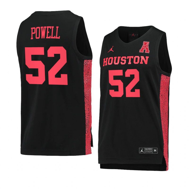 kiyron powell jordan brand jersey basketball black