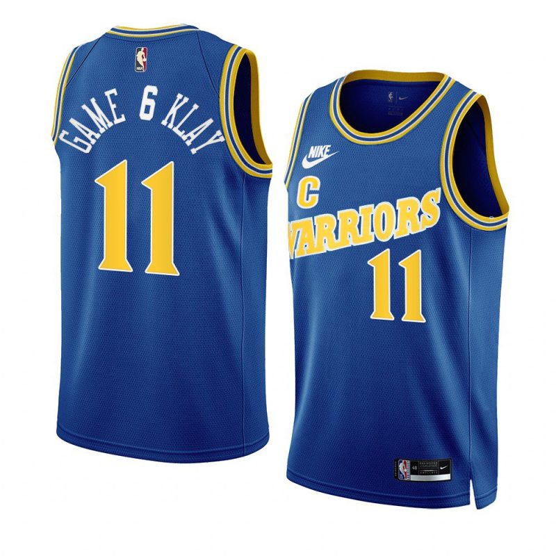 klay thompson classic jersey game 6 klay royal