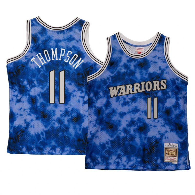 klay thompson jersey galaxy blue