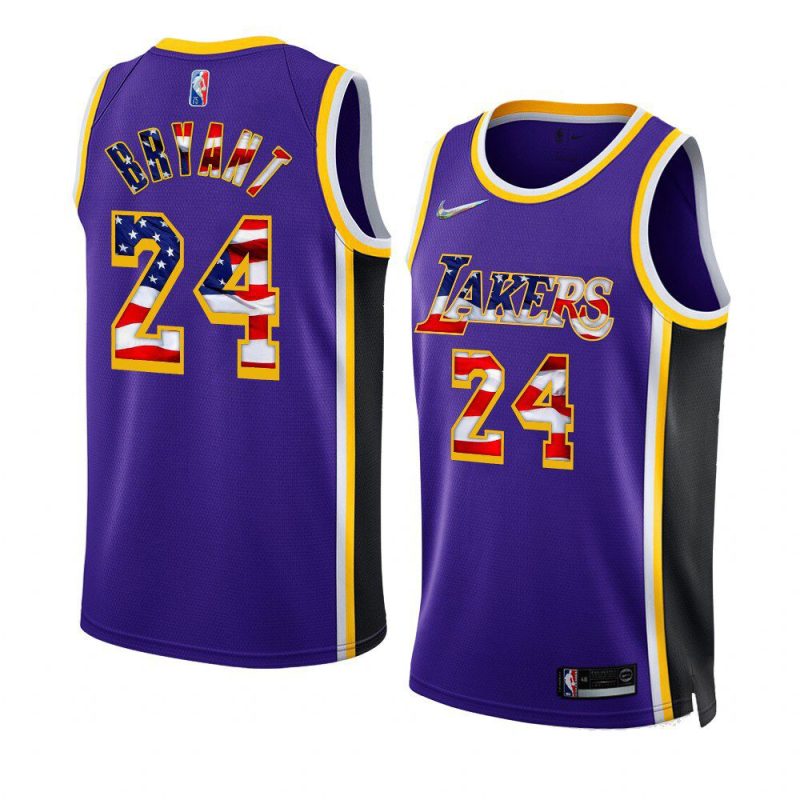 kobe bryant jersey 2022 4th of july purple