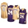 kobe bryant jersey authentic reversible purple gold special edition men