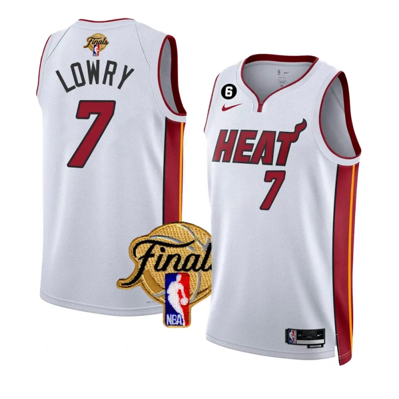 kyle lowry association edition jersey 2023 nba finals white