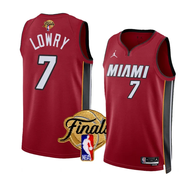 kyle lowry icon edition jersey 2023 nba finals red