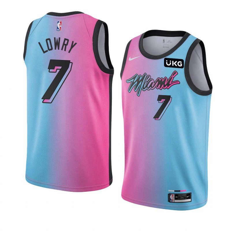 kyle lowry jersey city edition blue pink