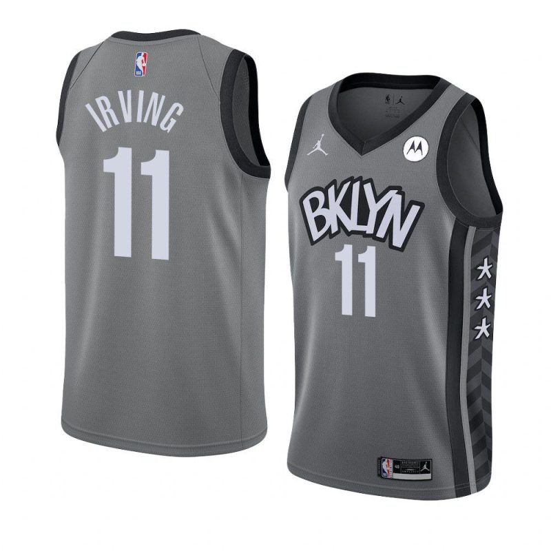 kyrie irving jersey statement edition gray men's