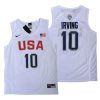 kyrie irvingmen'swhite national men's basketball team dream twelve jersey