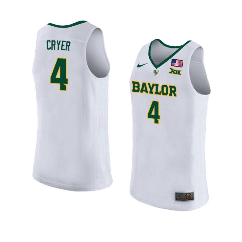 l.j. cryer basketball jersey replica white