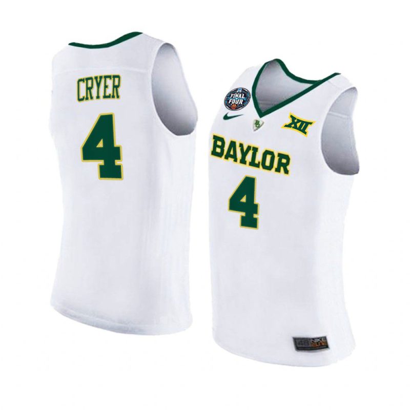 l.j. cryer march madness jersey final four white