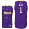 lakers 1 dad logo fathers day road jersey purple