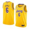 lakers lebron james jersey icon edition gold