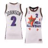 larry johnson jersey 1995 nba all star white eastern conference men's