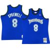latrell sprewell blue hardwood classics jersey