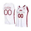 latvia basketball 2023 fiba world cup custom white home jersey