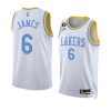 lebron james white classic edition jersey
