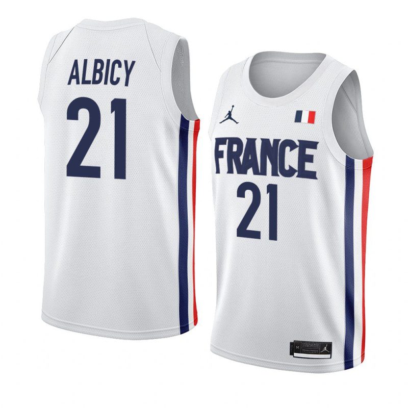 limited andrew albicy 2021 tokyo olymipcs white jersey