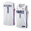 limited frank ntilikina 2021 tokyo olymipcs white jersey