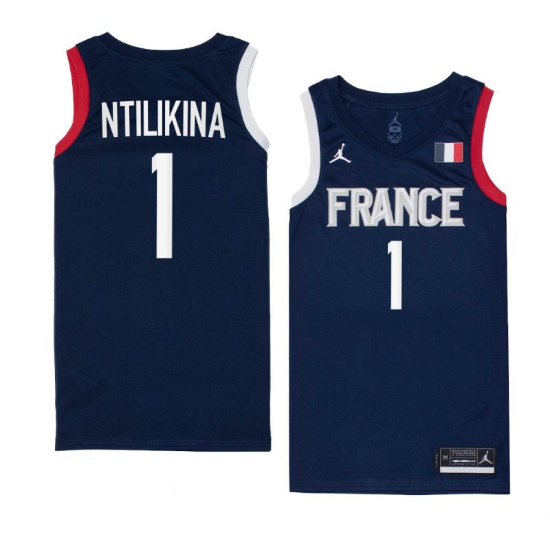 limited frank ntilikina 2021 tokyo olympics navy jersey