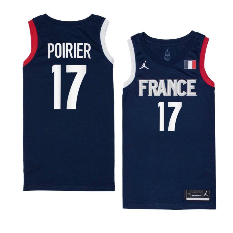 limited vincent poirier 2021 tokyo olympics navy jersey