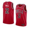 lonzo ball jersey icon edition red