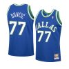 luka doncic authentic jersey hardwood classics blue