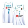 luka doncic basketball jersey home white